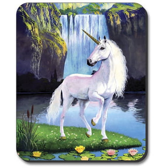 Art Plates Mouse Pad - Unicorn