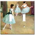 thumbnail image 1 of Art Plates brand - Double Gang Toggle Wall Plate - Degas: Dance Foyer, 1 of 2