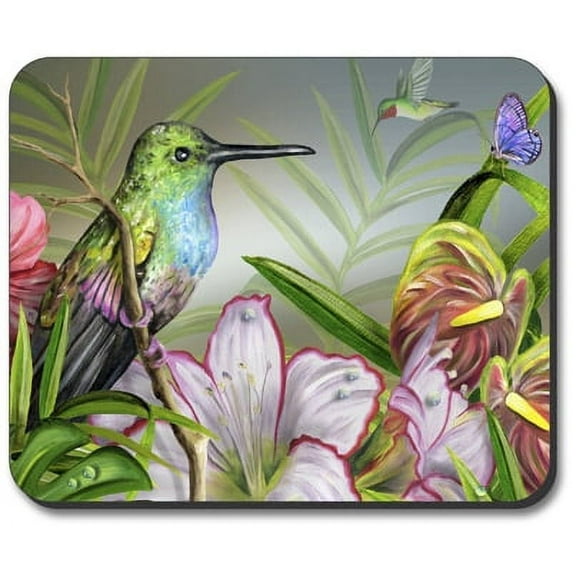 Art Plates brand Mouse Pad - Cat Powder Room