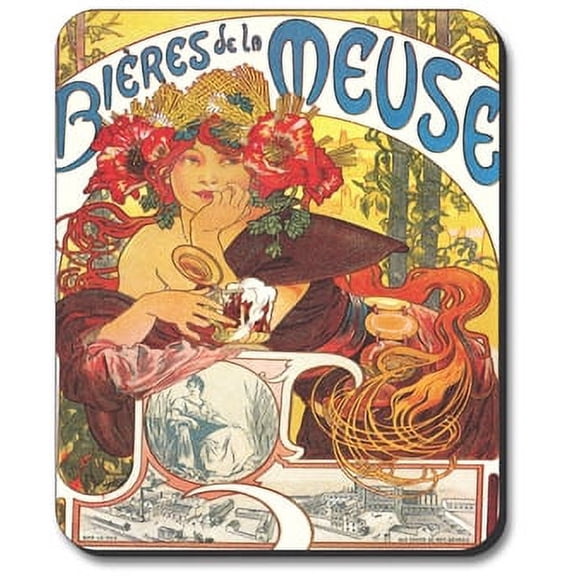 Art Plates brand Mouse Pad - Les Chats