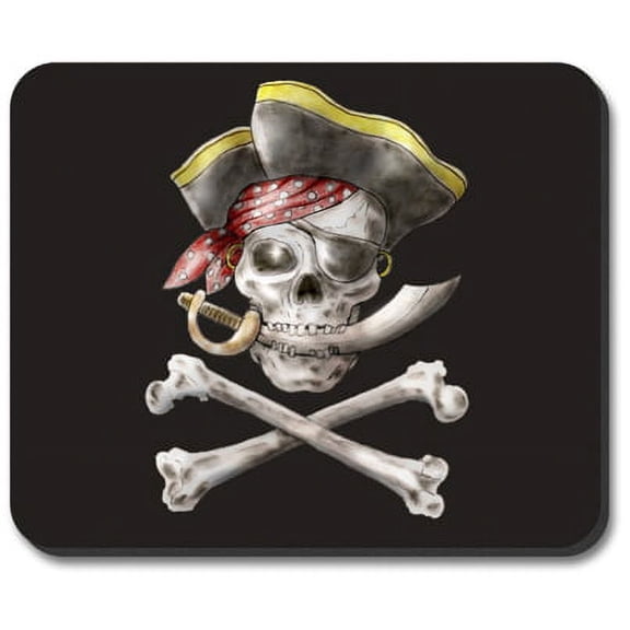 Art Plates brand Mouse Pad - Zebra Print - Black & White