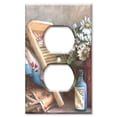 thumbnail image 1 of Art Plates brand - Outlet Cover Wall Plate - Clothes Pins, 1 of 2