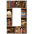 thumbnail image 1 of Art Plates brand - Single Gang Rocker Wall Plate - Books In Library, 1 of 2
