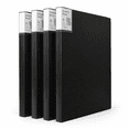 Art Portfolio 4-Pack Presentation Books with Plastic Sleeves, 11