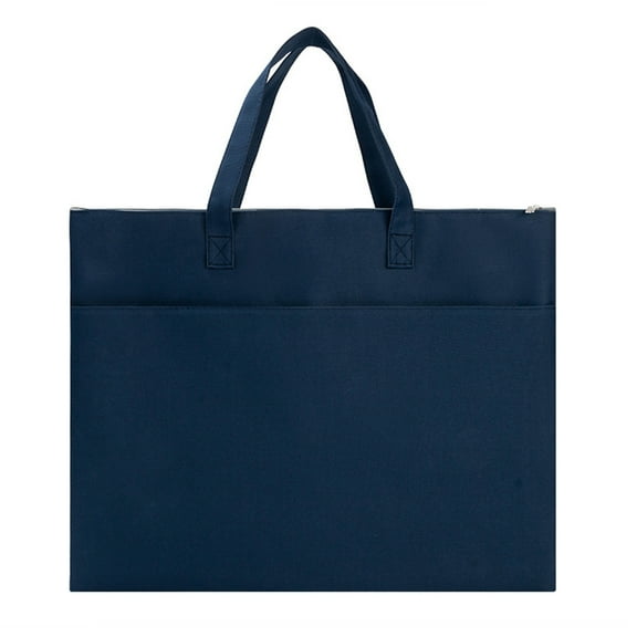 Art Portfolio Bag A3 A4 Art Folder Portfolio Carrying Case with Handle Waterproof Artist Supply Storage Tote Bag for Artwork Poster Scrapbook Bulletin Board