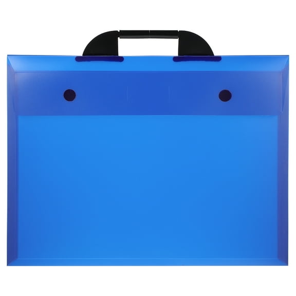 TABLZONE A3 Plastic Artwork Portfolio Folder, Portable and Document Storage Bag for Art Supplies