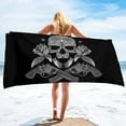 Art Poster Beach Towel Oversized Super Absorbent Sand Free Thick