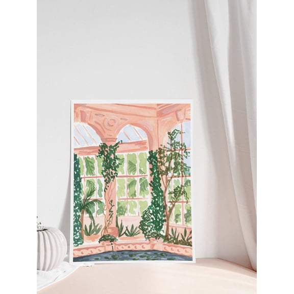 Art Poster Botanical Garden - Matte Paper, Signed Poster Art Print Home Decor, Stretched Canvas Size 16x24 F03.1.20l719