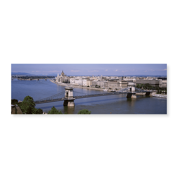 Art Print (Unframed), Aerial View by Panoramic Images, 24" x 8"