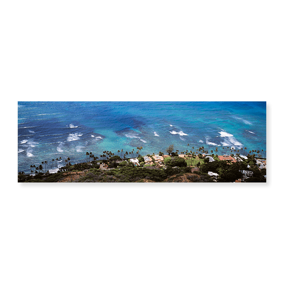 Art Print (Unframed), Aerial view of the pacific ocean by Panoramic Images, 24" x 8"