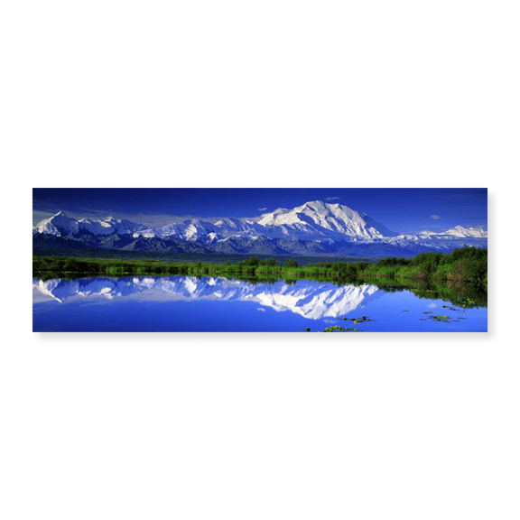 Art Print (Unframed), Alaska Range by Panoramic Images, 24" x 8"