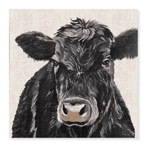 Art Print (Unframed), Angus Cow I by Cindy Jacobs, 16" x 20"