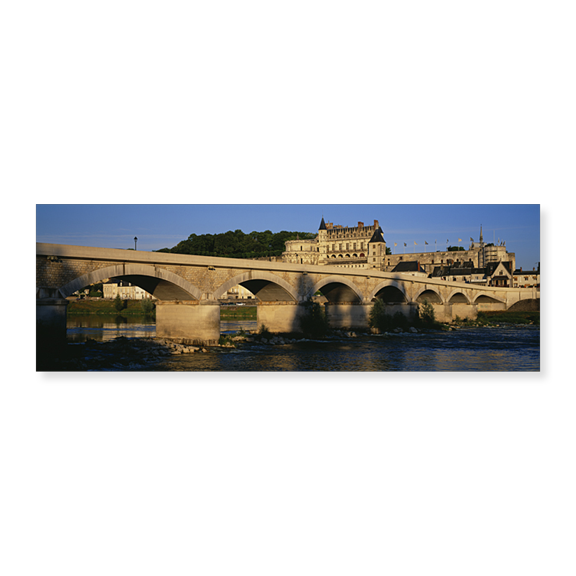 Art Print (Unframed), Arch Bridge Near A Castle by Panoramic Images, 24" x 8"
