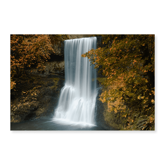 Art Print (Unframed), Autumn Cascade by Don Schwartz, 18" x 24"
