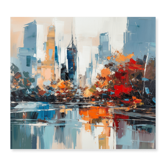Art Print (Unframed), Autumn Palette in the City 1 by Irena Orlov, 18" x 24"