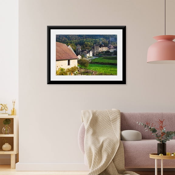 Art Print (Unframed), Baume Abbey church at Baume-les-Messieurs by Panoramic Images, 16" x 20"