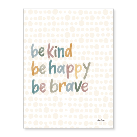 Art Print (Unframed), Be Kind by Lisa Larson, 18" x 24"