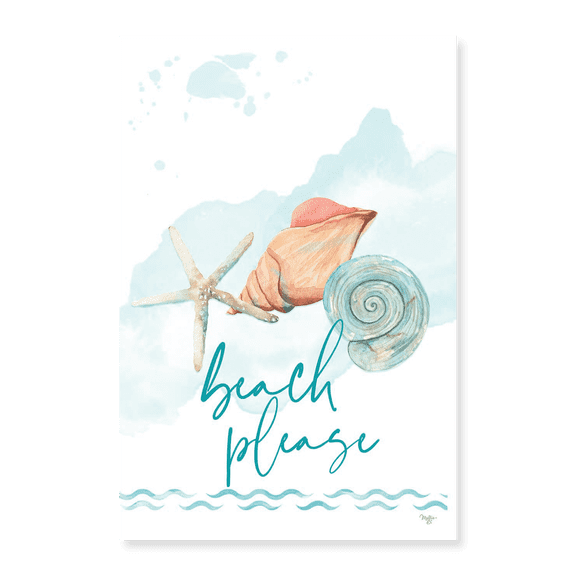 Art Print (Unframed), Beach Please by Mollie B., 16" x 20"