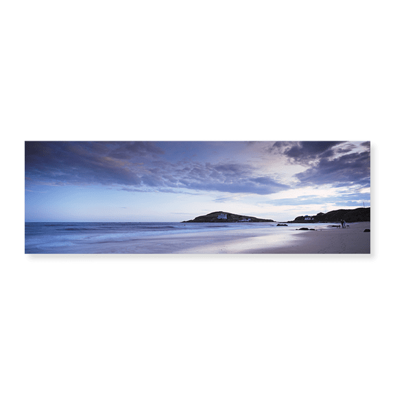Art Print (Unframed), Beach at dusk by Panoramic Images, 24" x 8"