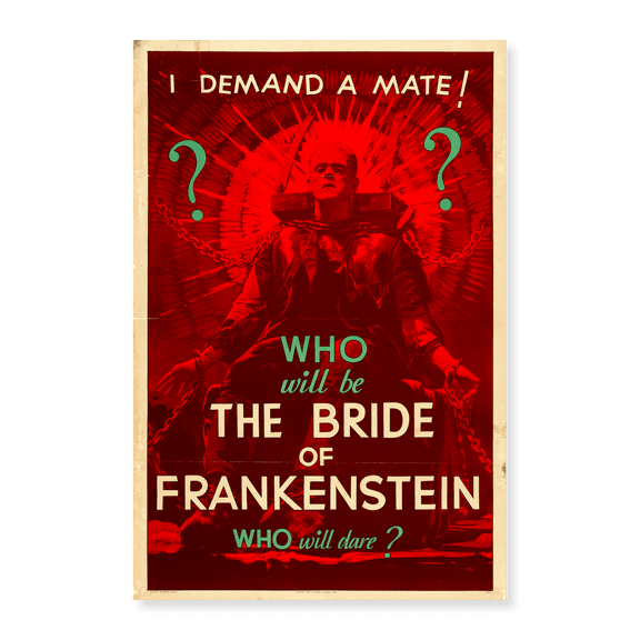 Art Print (Unframed), Bride of Frankenstein, 1935 by Vintage Hollywood Archive, 16" x 20"
