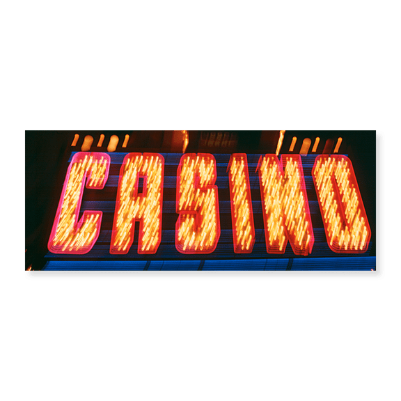 Art Print (Unframed), Casino Sign Las Vegas NV by Panoramic Images, 15" x 24"