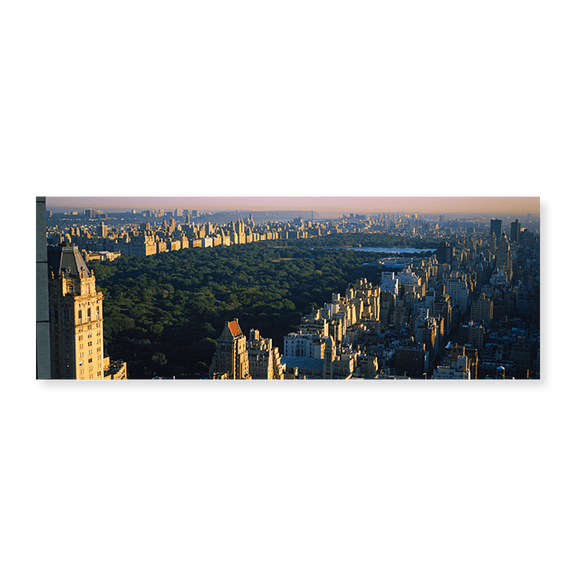 Art Print (Unframed), Central Park and Manhattan by Panoramic Images, 36" x 12"
