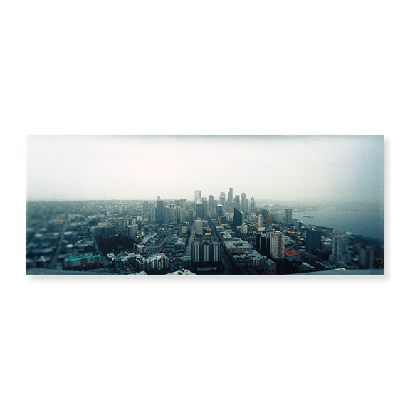 Art Print (Unframed), City viewed from the Space Needle by Panoramic Images, 10" x 16"
