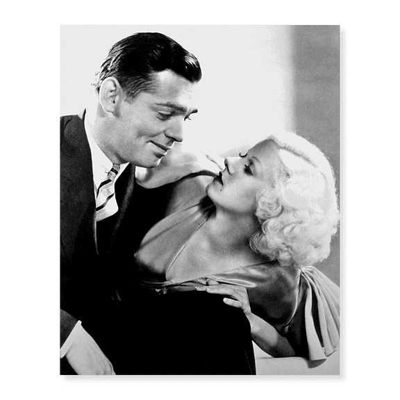 Art Print (Unframed), Clark Gable, Jean Harlow, Hold Your Man, 1933 by Vintage Hollywood Archive, 18" x 24"
