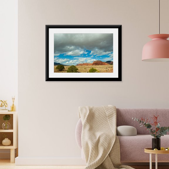Art Print (Unframed), Clouds over an arid landscape by Panoramic Images, 16" x 20"