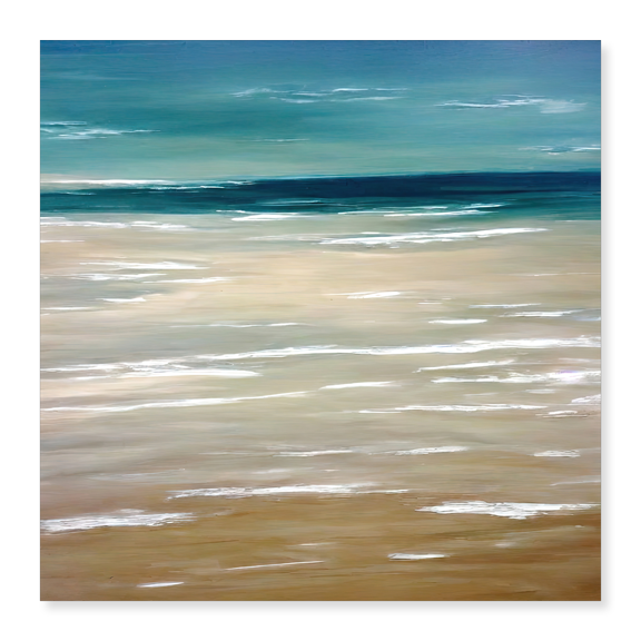 Art Print (Unframed), Coastal Abstract 8 by Alpenglow Workshop, 16" x 20"