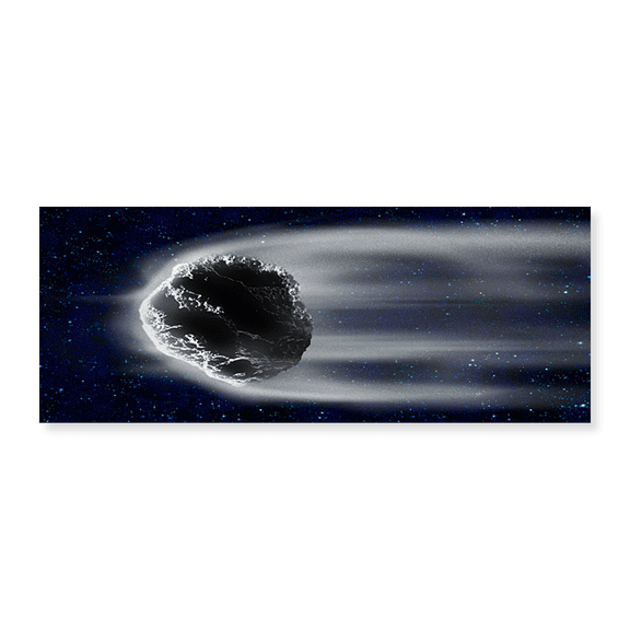 Art Print (Unframed), Comet in space by Panoramic Images, 10" x 16"