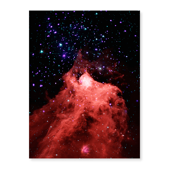 Art Print (Unframed), Composite Image of a Trigger-Happy Cloud by NASA, 16" x 20"