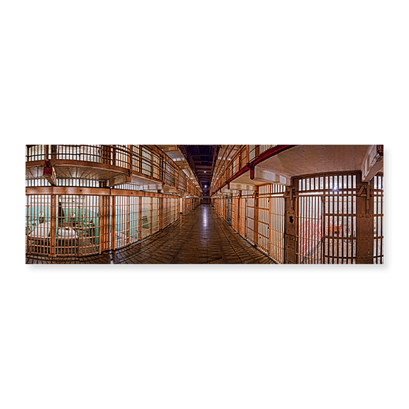 Art Print (Unframed), Corridor of a prison by Panoramic Images, 24" x 8"