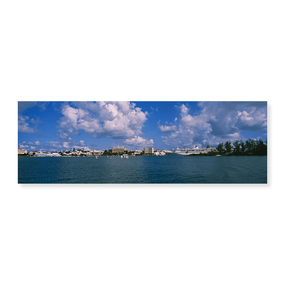 Art Print (Unframed), Cruise ships docked at a harbor by Panoramic Images, 24" x 8"