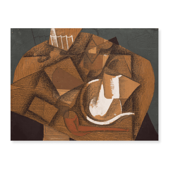 Art Print (Unframed), Cup and pipe 1914 by Juan Gris, 16" x 20"