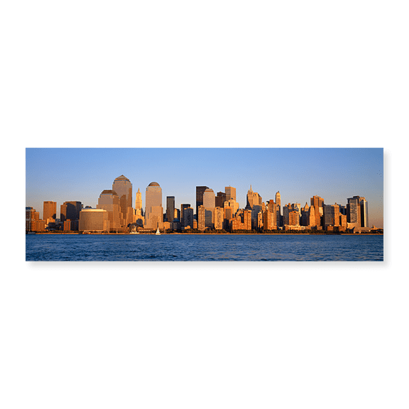 Art Print (Unframed), Daytime View of NYC from the Waterfront by Panoramic Images, 36" x 12"