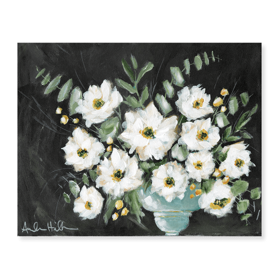 Art Print (Unframed), Fancy Flowers by Amanda Hilburn, 16" x 20"