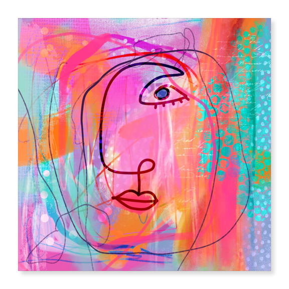 Art Print (Unframed), Fancy Girl II by Andrea Haase, 18" x 24"