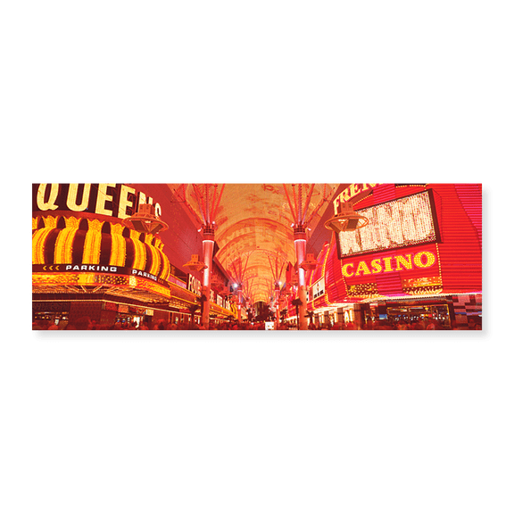 Art Print (Unframed), Fremont St Experience by Panoramic Images, 24" x 8"