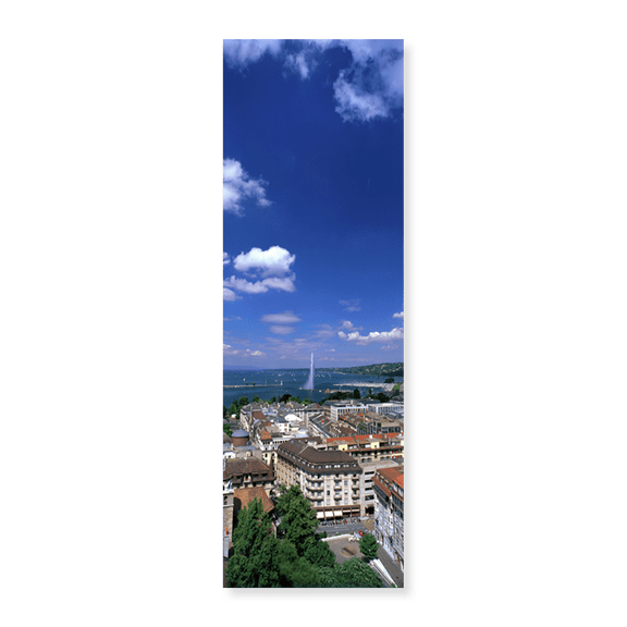 Art Print (Unframed), Geneva Switzerland by Panoramic Images, 24" x 8"