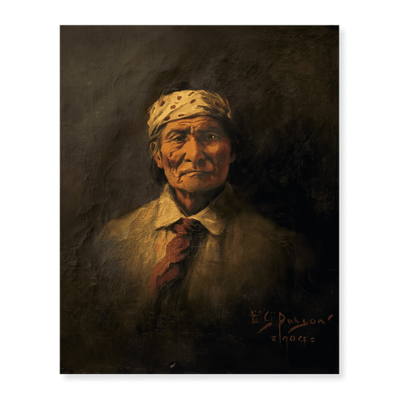 Art Print (Unframed), Geronimo 1904 by Edgar Samuel Paxson, 16" x 20"