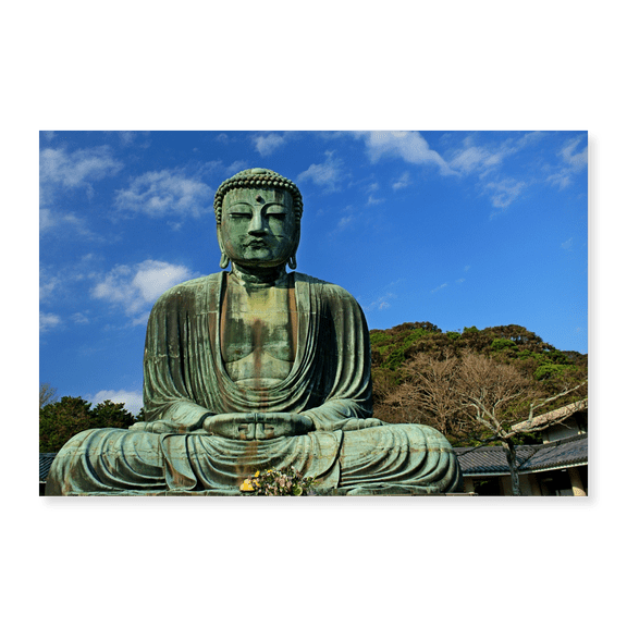 Art Print (Unframed), Great Kamakura Buddha, Japan by Artographie, 16" x 20"