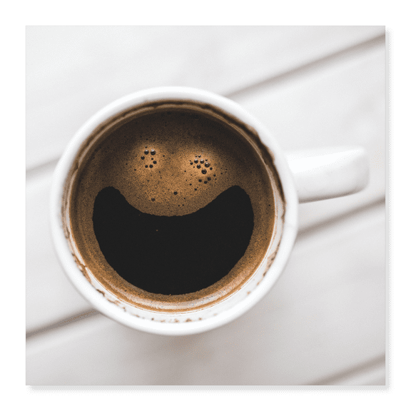 Art Print (Unframed), Happy Coffee by Artographie, 16" x 20"
