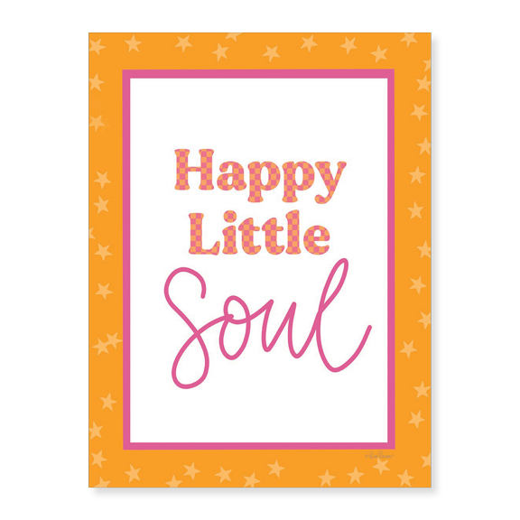 Art Print (Unframed), Happy Little Soul by Lisa Larson, 18" x 24"