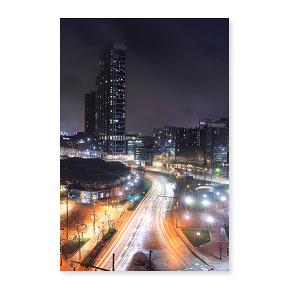 Art Print (Unframed), Inner Harbor Lights II by Lori Deiter, 16" x 20"