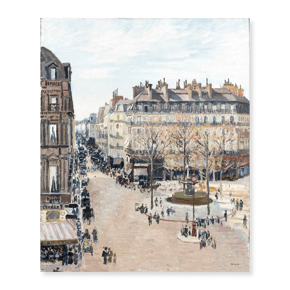 Art Print (Unframed), La Rue Saint Honore by Stellar Design Studio, 16" x 20"
