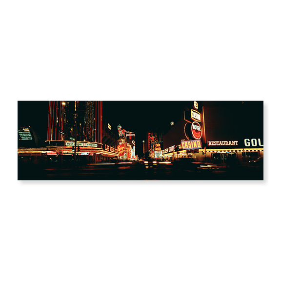 Art Print (Unframed), Las Vegas NV Downtown Neon by Panoramic Images, 24" x 8"