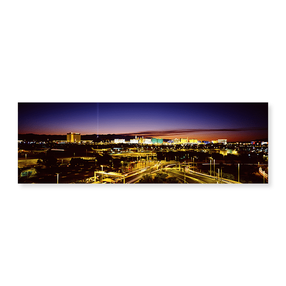 Art Print (Unframed), Las Vegas NV by Panoramic Images, 36" x 12"