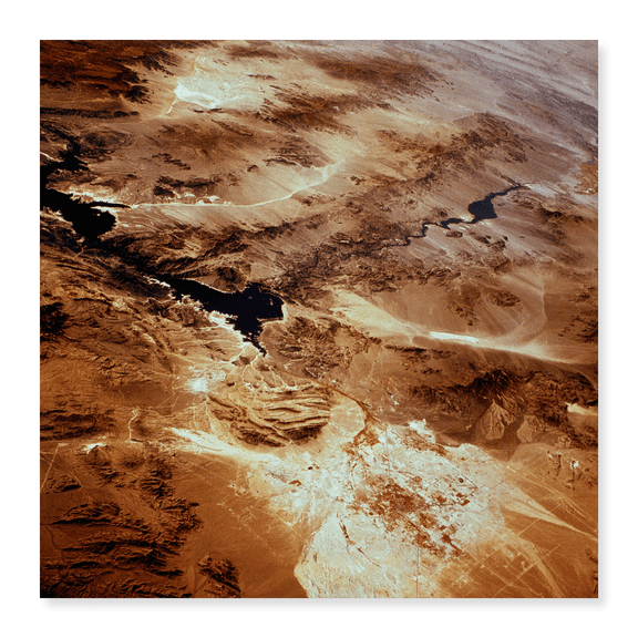 Art Print (Unframed), Las Vegas, NV from Space, 1965 by NASA, 16" x 20"