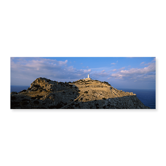 Art Print (Unframed), Lighthouse at a seaside by Panoramic Images, 24" x 8"